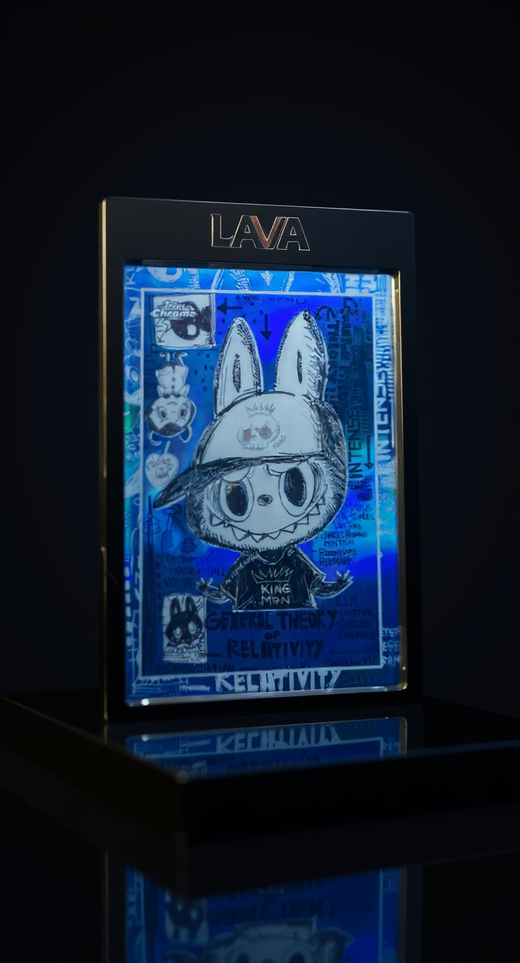 2025 Topps Chrome Labubu The Monsters 10th Anniversary • Limited Drip Pack /140