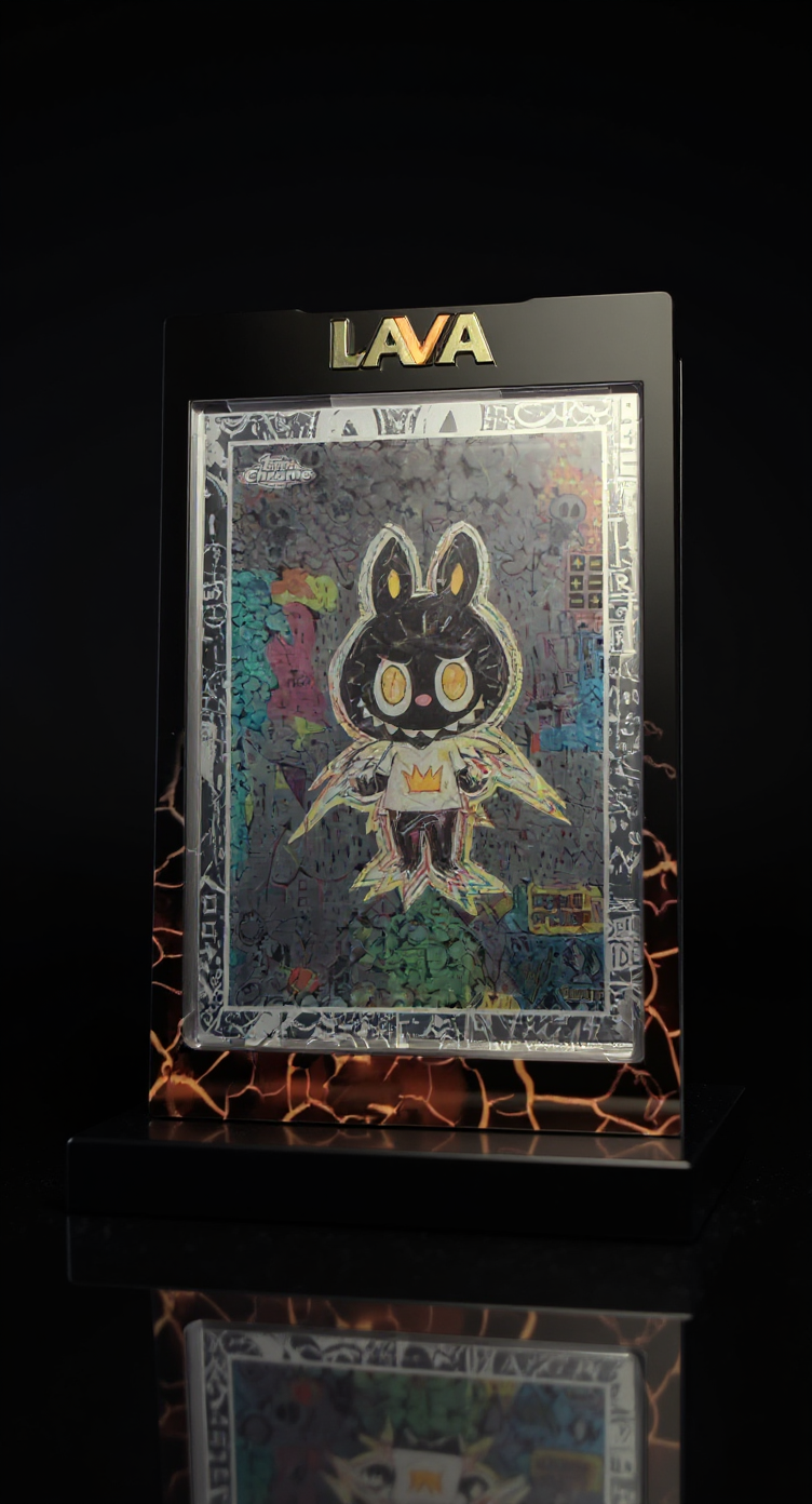 2025 Topps Chrome Labubu The Monsters 10th Anniversary • Limited Drip Pack /140